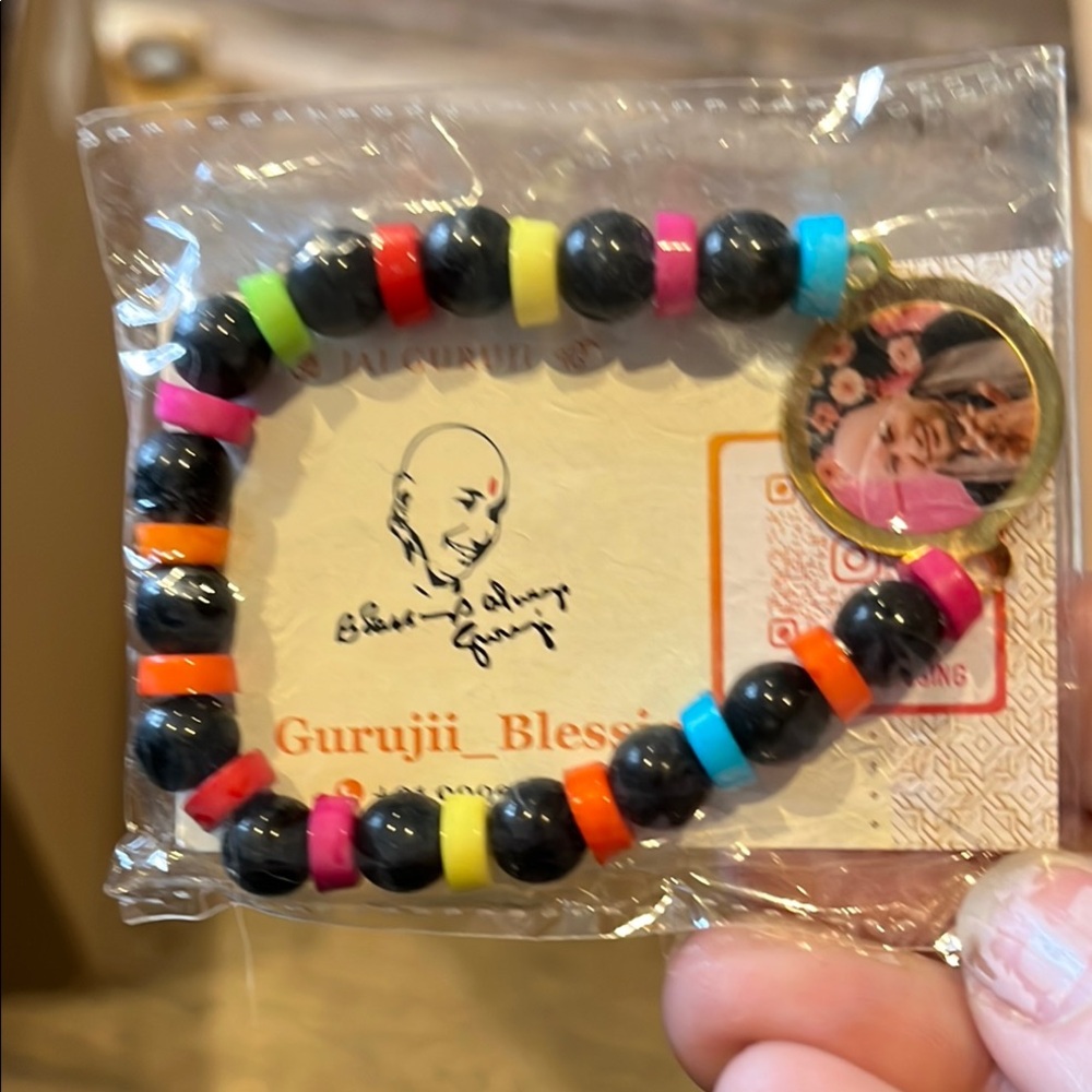 🌙 C500 - “Guruji Blessings" bracelet